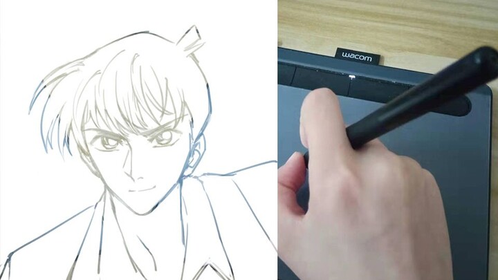 I draw a handsome guy from Conan for every like. I guess I can only draw this one. I guess no one wi