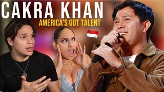 Give him his 1 Million Dollars! Waleska & Efra react to Cakra Khan America's Got Talent Audition