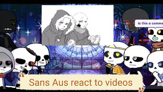 Sans Aus react to videos