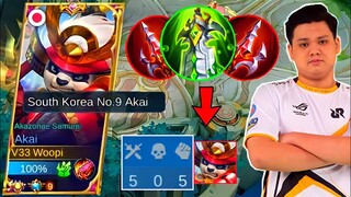 RRQ ALBERT NEW REVAMP AKAI JUNGLER BUILD! (PRO BUILD) | AKAI TOP 1 GLOBAL | MLBB