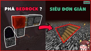 Phá BEDROCK siêu ĐƠN GIẢN