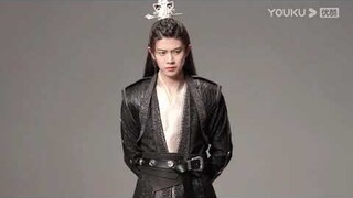 Nhậm Gia Luân PLV cập nhật Weibo - Hậu trường chụp poster Ngự Giao Ký (18/03/2022)