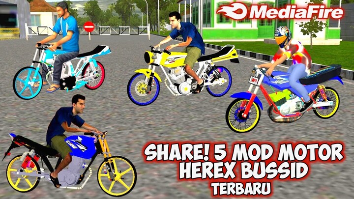 Share! 5 mod motor Herex Bussid terbaru / Mod bussid Link mediafire