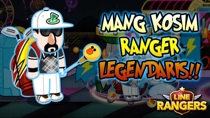 MANG KOSIM RANGER LEGENDARIS!! 🌟🔥 LINE RANGERS (INDONESIA): ULTRA MASTER 7☆ PRO GOLFER KSM Lvl. 220