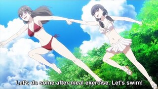 Yume Irido wears Swimsuit to attract Mizuto's attention | [ My Stepmom's Daughter Is My Ex ]