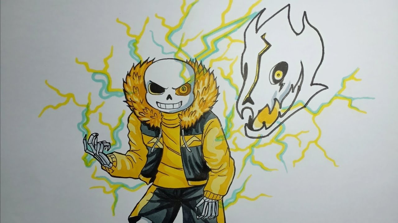 How To Draw Epic Sans Minecraft Chế Skin Epic Sans trong Mine Craft -  BiliBili