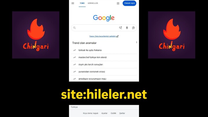 Chingari Jeton hilesi