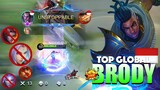 Perfect Gameplay Brody! No More Core Play! | Top Global Brody Gameplay By NADDKLESS ~ MLBB