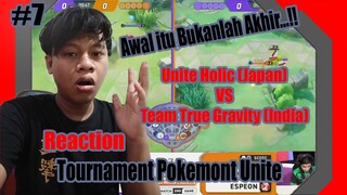 Reaction Tour Pokemon Unite Unite Holic (Japan) Vs Team True Gravity (India) #7