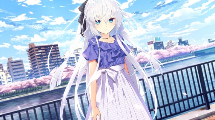 สาวผมขาวน่ารัก ความรักระหว่างครูกับลูกศิษย์ช่างน่าทึ่งจริงๆ! -