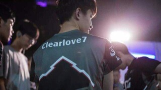 【clearlove】I once stood on the top of glory, and I also once fell to the bottom. I allowed myself to