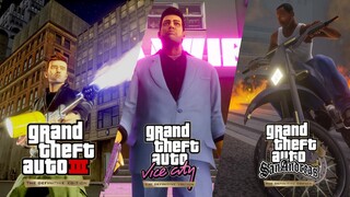 GTA: The Trilogy – The Definitive Edition - Beginning of GTA 3, Vice City and San Andreas Remastered