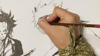 I'm looking for an appraisal of my ancestral ink painting, "Demon Slayer."