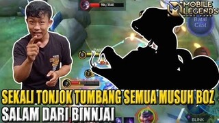 SALAM DARI BINJAY !!! HERO GAK ADA OTAK SEKALI TONJOK RATA SEMUA BOZ