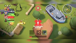 Battlelands Royale ll gameplay shooting survival running bo ^-^