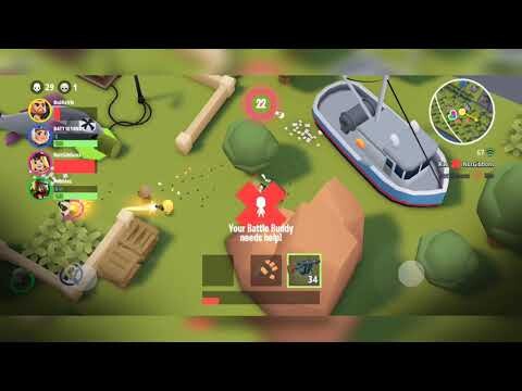 Battlelands Royale ll gameplay shooting survival running bo ^-^