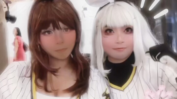 Blanc Noir Baseball cosplay Miu Moon
