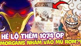 HÉ LỘ THÊM SPOILER 1074 OP | MORGANS ĐANG NHẮM VÀO BĂNG MŨ RƠM?!