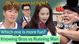 Knowing Bros VS Running Man who talk nonsense with each other. #Runningman