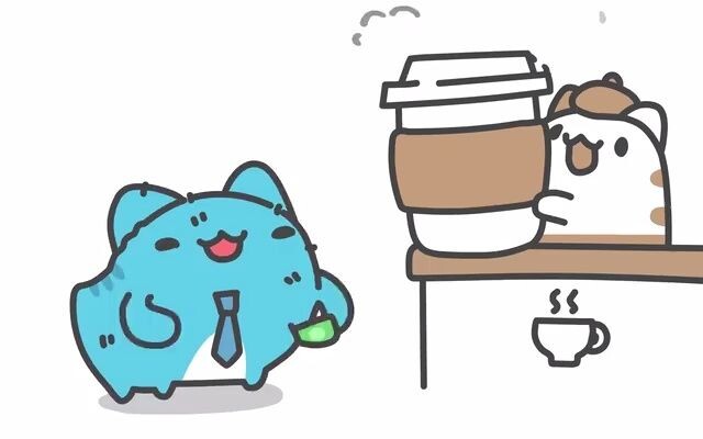 A large cup of coffee