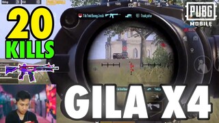 GILA X4 NYA BISA GITU😱 20 KILLS MABAR BARENG VIEW TIKTOK SAAT LIVE | PUBG MOBILE GAMEPLAY BANGJECK