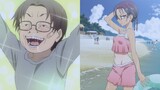 Fujimiya-san's Grade School To Middle School Transformation Scene 👹⇒👩🏻 | Isekai Ojisan