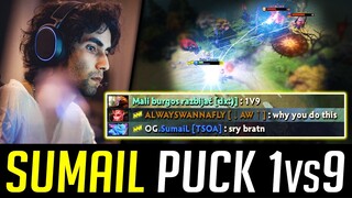 SumaiL PUCK is just too GOOD - 1v9 TRY HARD