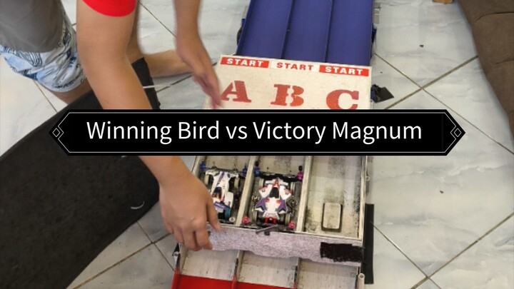 Balap Tamiya Damper Style: Winning Bird vs Victory Magnum