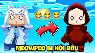 MEOWPEO BỊ HÓI ĐẦU THỬ THÁCH MẶC ÁO CHOÀNG TỬ THẦN TẤU HÀI TRÀ TRỘN SẢNH LIÊN THÔNG MINI WORLD