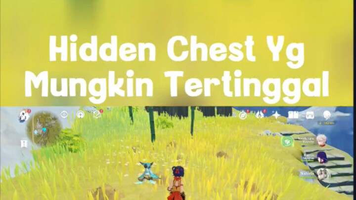Hidden Chest yang mungkin tertinggal -Genshin impact