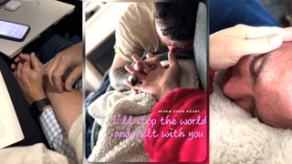 我会让世界停止，再和你一起融化💗