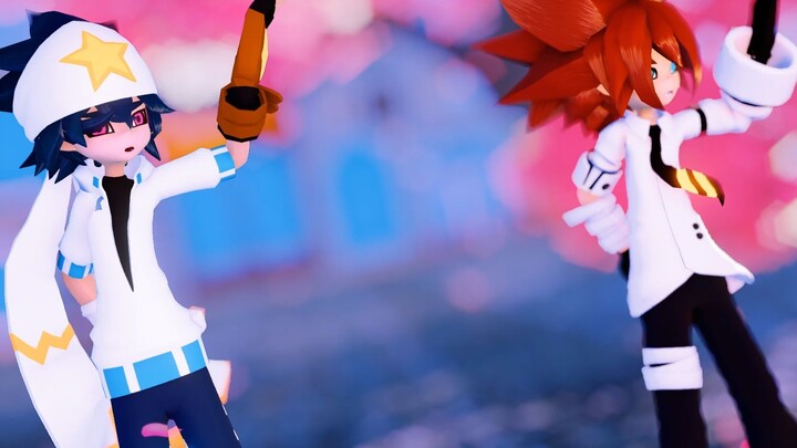 [โลกเว้า-นูน MMD/เล่ยอัน]————วงจรความรัก