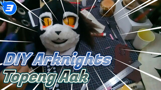 Perlengkapan Cosplay Operator Aak: Topengnya Sudah Jadi~ | DIY Arknights_3