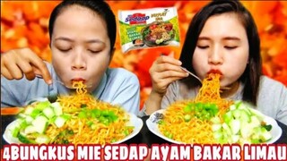 MUKBANG MIE SEDAP AYAM BAKAR LIMAU TABUR CABE RAWIT 🔥 | MUKBANG INDONESIA |