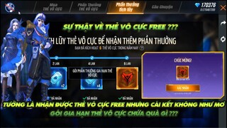 Free Fire| Tưởng nhận được thẻ vô cực Free nhưng cái kết đắng lòng -Gói gia hạn thẻ vô cực có gì ???