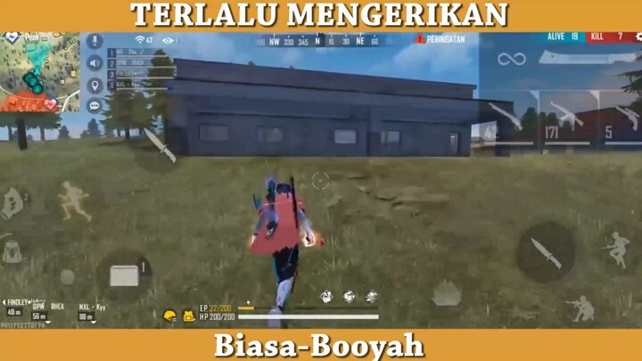 terlalu mengerikan dibantai banyak squad