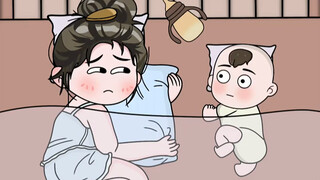 I am lucky to have you... #parent-childdaily #originalanimation #funny