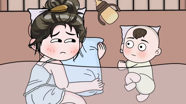 Anh thật may mắn khi có em... #parent-childdaily #originanimation #funny