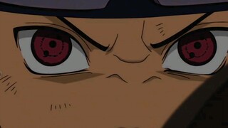 Episode 4, Obito opens the Sharingan