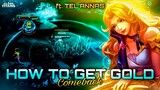 How To Get Gold And Comeback | ft. Tel'annas | Tips for Beginners | Clash of Titans | Arena of Valor