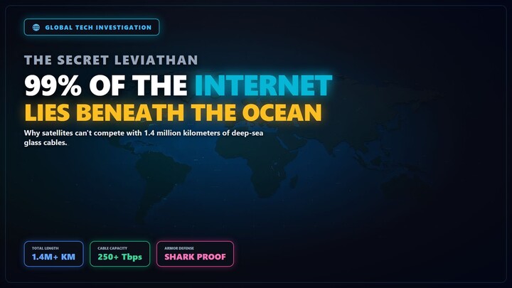 The Satellite Illusion: Where 99% of the Internet ACTUALLY Lives.