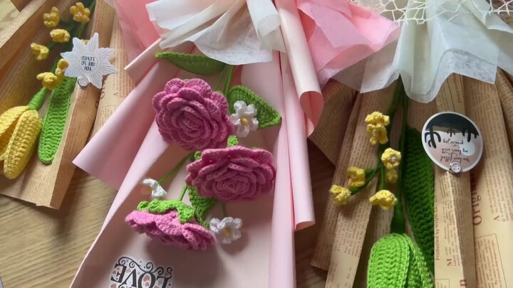 Everlasting flowers made with love #LaLissaCrosetta Visit our page!