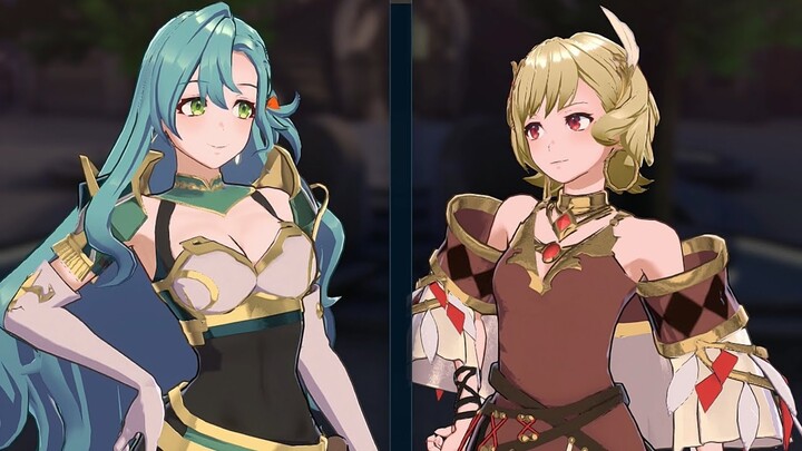 Chloé & Citrinne Support Conversations | Fire Emblem Engage