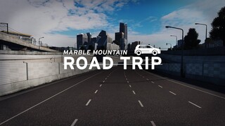 Driving to Montana University: Cities Skylines - Marble Mountain Road Trip 01