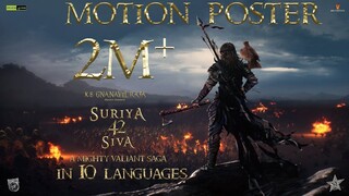 Suriya 42 - Motion Poster _ Suriya _ Siva _ Devi Sri Prasad _ Studio Green | YNR MOVIES