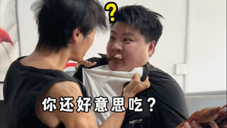 挺怀念我以前瘦的时候，那时候我才7斤