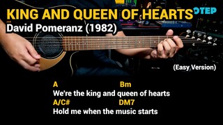 King And Queen Of Hearts - David Pomeranz (1982) - Easy Guitar Chords Tutorial with Lyrics Part 2