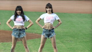 Chinese Professional Baseball League Fubon vs. Uni-President Dance (Yuri Chen Yirui) at Hualien Base
