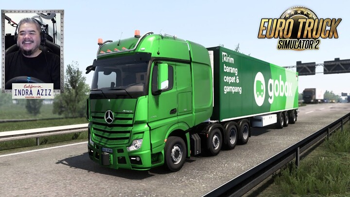 Gobox Antar Paket di Amsterdam | Euro Truck Simulator 2 | #curhatsupir