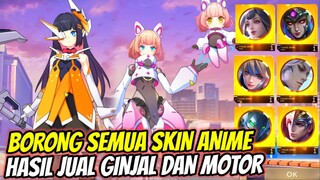 BORONG SKIN ANIME HASIL JUAL GINJAL DAN JUAL MOTOR BAPAK ! JANGAN DI TIRU